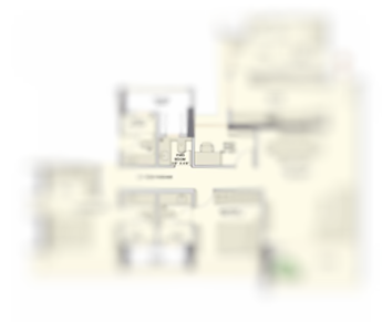 Oberoi Realty Bandra East 2BHK Plan