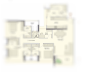 Oberoi Bandra East 3BHK Plan