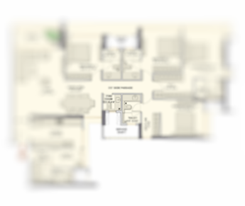 Oberoi Realty Bandra East 4BHK Plan